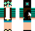 cat beret girl edit