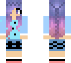 cute blue girl