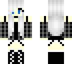 goth with white hair