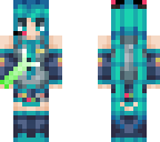 miku with leek