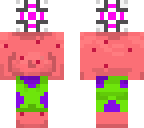 patrick star with companion cube head