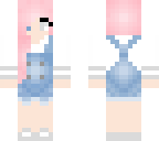 pink haired girl edit