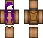 purple haired toast