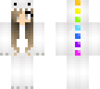 rainbow dinosaur girl