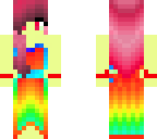 rainbow girl