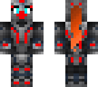 red cyborg girlie