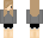 smol brown hair girl
