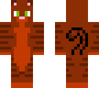 strippy brown cat