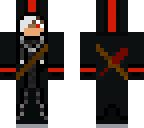 white haired hooded assassin