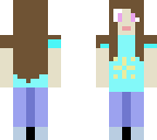 backwards girl