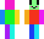 backwards rainbow kawaii
