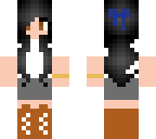 black haired girl