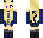 blonde demon girl