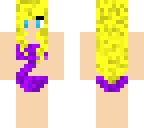 blonde girl in a swimsuit