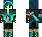 blue assassin girl