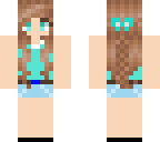 blue bow girl