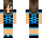 blue girl