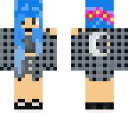 blue hair