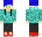blue hair