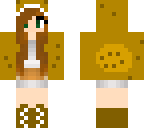 chocolate chip cookie girl