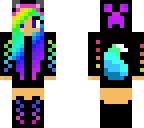 colorful girl