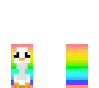 cute rainbow peguin