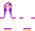 evil purple coat girl
