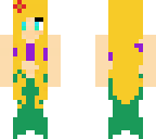 fixed golden mermaid