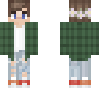 flannel boy remake green