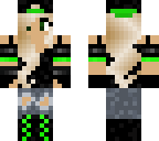 green punk girl - 4p version remake