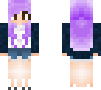 luna girl with sweater tank and bunny slippers