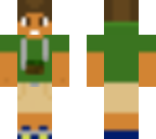 mixed boy with minecraft symbal pockets on hoodie