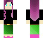 pink haired girl