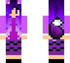purple fox girl