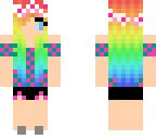 rainbow girl