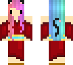 rainbow kimono girl