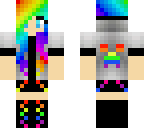 re-edit rainbow girl