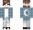 short hair pastel girl