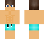 swimming muscle teenager