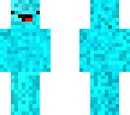 blue derp with hidden face neck