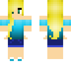 blue girl