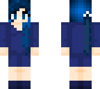 blue girl