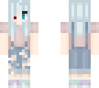 blue hair