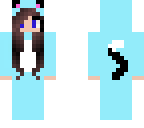 blue kitty onesie