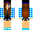 blue plaid
