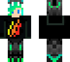 boy long hair on with fire hoody updated