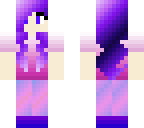 chica morada y rosa
