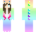 colourful dino girl
