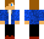 cool blue guy whit headphones