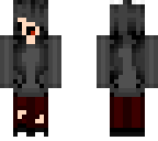 derpy emo goth girl